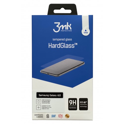  Stikla ekrāna aizsargs 3MK Hard Glass Max Samsung A025F A02s black 